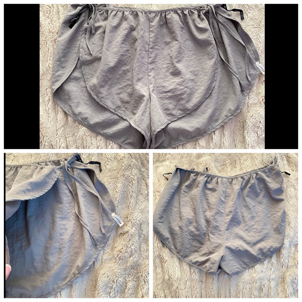 One Teaspoon Coverup Shorts. Gray